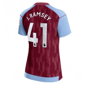 Aston Villa Jacob Ramsey #41 Hjemmebanetrøje Dame 2023-24 Kort ærmer